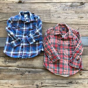 Crewcut & Gap Kids 2T Shirt Bundle